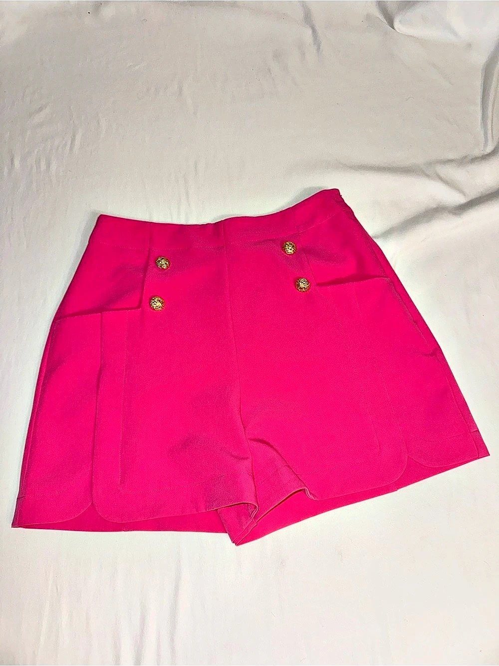 Ver sona High Waist Pink Shorts Size 10 Like New